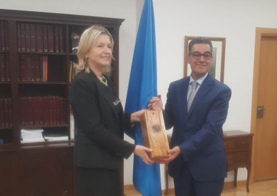 Ambassador of Bosnia and Herzegovina visits the Ioc