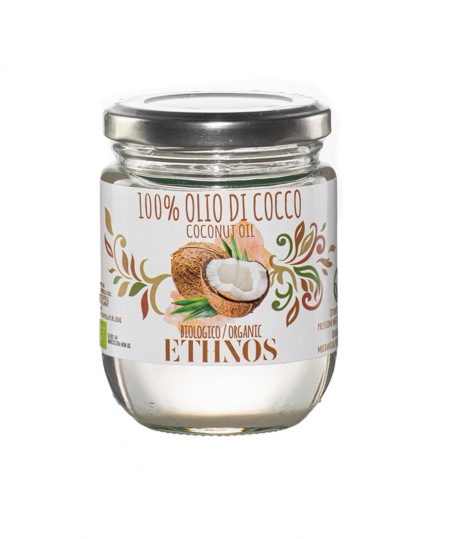 Una piacevole sorpresa l'olio di cocco a marchio Ethnos di Pietro Coricelli