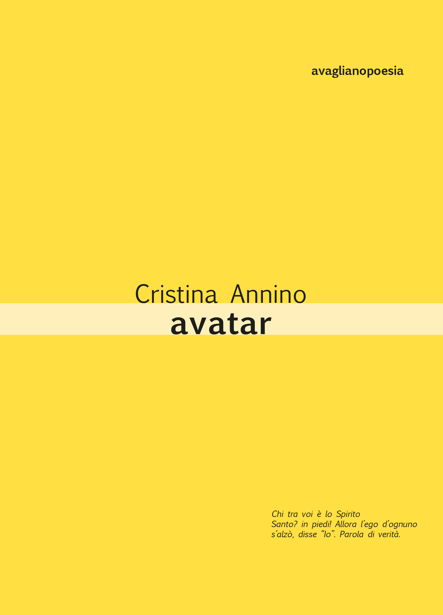 La voce rivoluzionaria e senza tempo di Cristina Annino