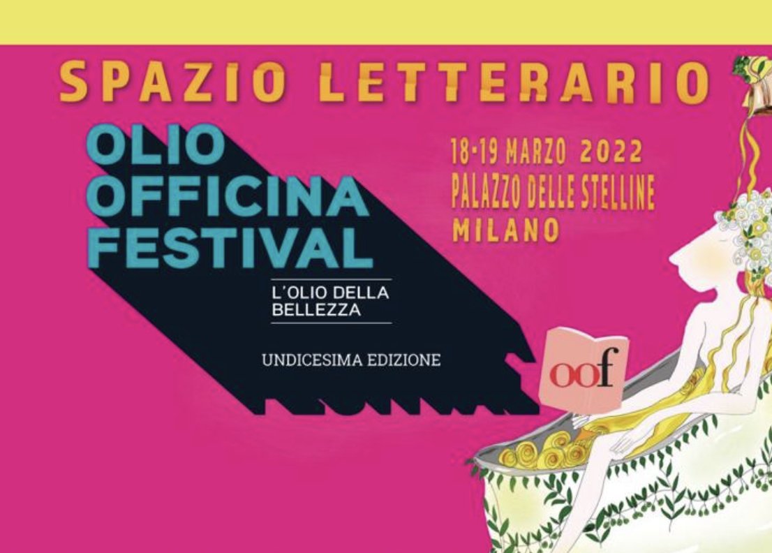 Torna lo Spazio letterario di Olio Officina Festival