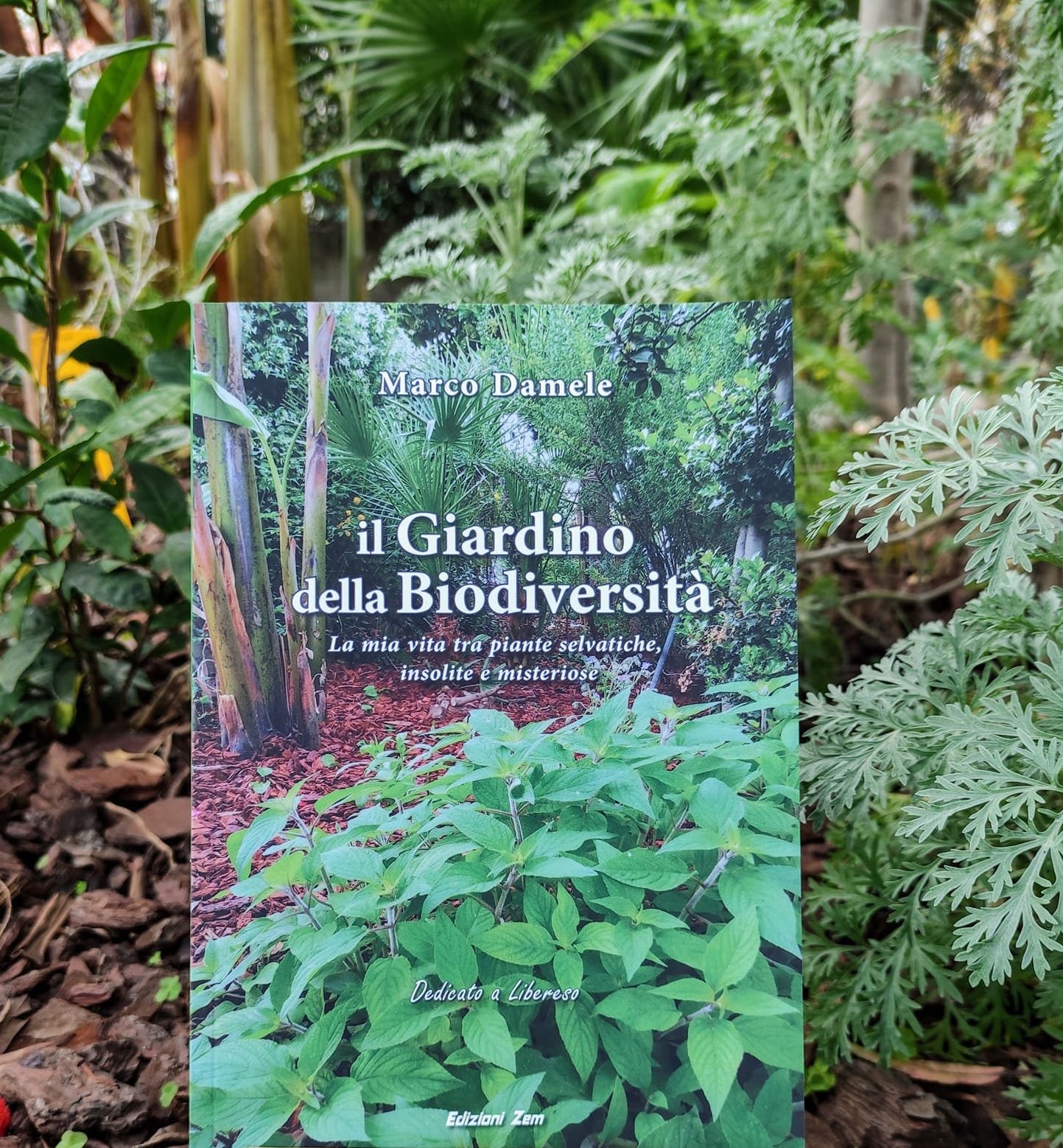 Il nuovo libro di Marco Damele ha per titolo “Il giardino della Biodiversità”