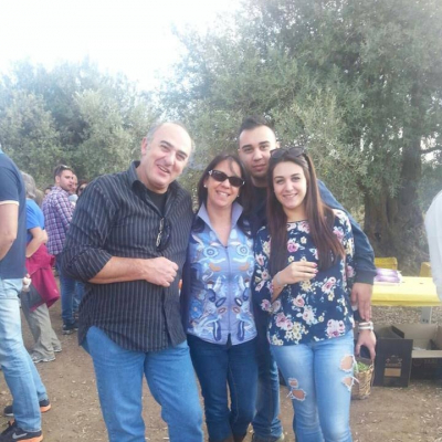 I coniugi Ciurcina-Cutrale con i figli