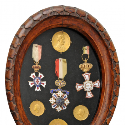 Medaglie e croci vinte alle esposizioni nazionali e internazionali