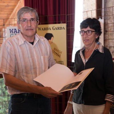 Luigi Ghitti – Primo Premio Bargioni - con la figlia del Professore