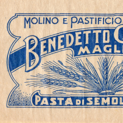 Incarto della Pasta di semola extra Benedetto Cavalieri