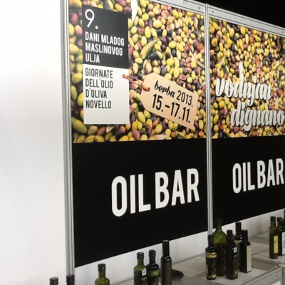 L'Oil Bar a Dignano, in Istria