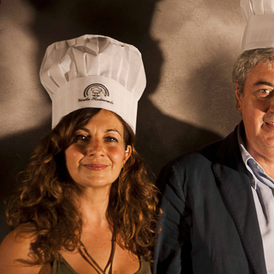 Luigi Caricato con Paola Manfredini