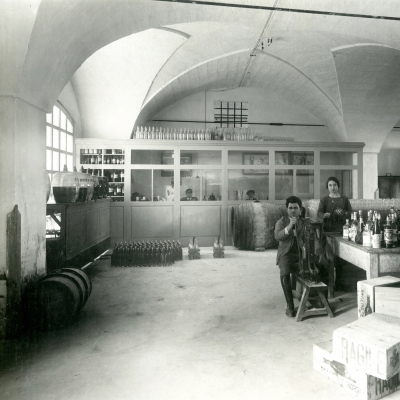 Veduta interna del liquorificio