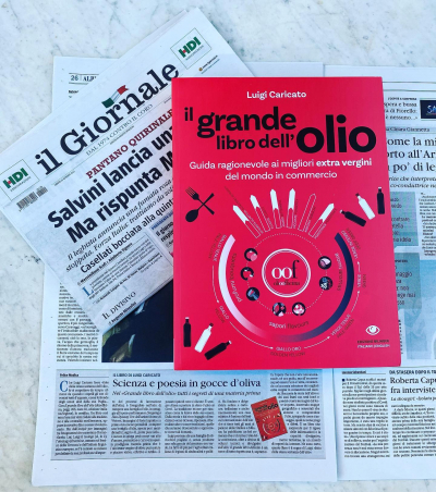 “Il grande libro dell’olio” sulle pagine del quotidiano “il Giornale”