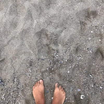 Piedi su sabbia