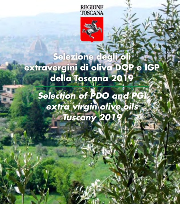 La Selezione 2019 degli oli extra vergini di oliva Dop e Igp della Toscana