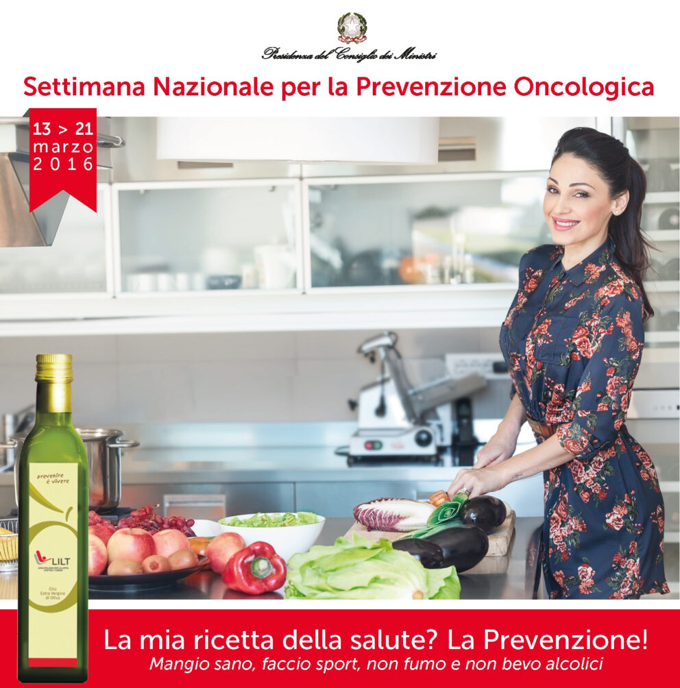 Anche l’olio da olive alla Settimana nazionale per la prevenzione oncologica