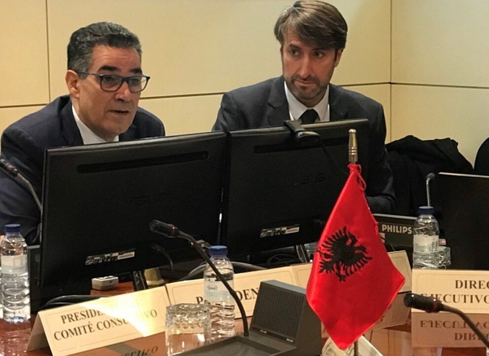 Madrid, l’Ambasciatore dell’Albania in visita alla sede del Consiglio Oleicolo Internazionale
