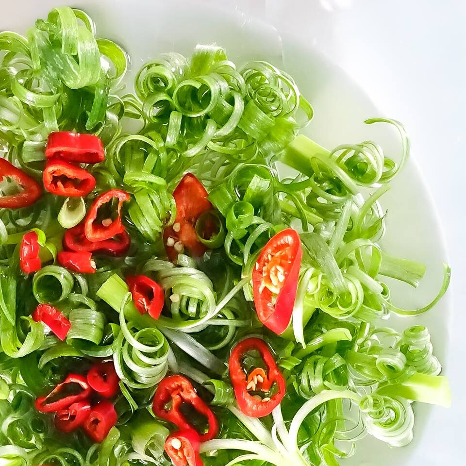 Intingolo alla cipolla egiziana ligure e olio extra vergine d’oliva