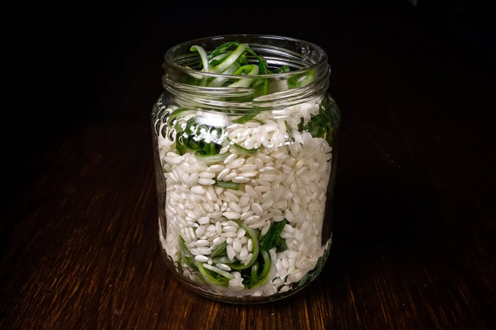 Riso aromatico alla cipolla