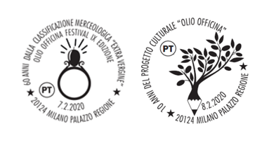 Poste Italiane a Olio Officina Festival. Due speciali annulli filatelici per i collezionisti