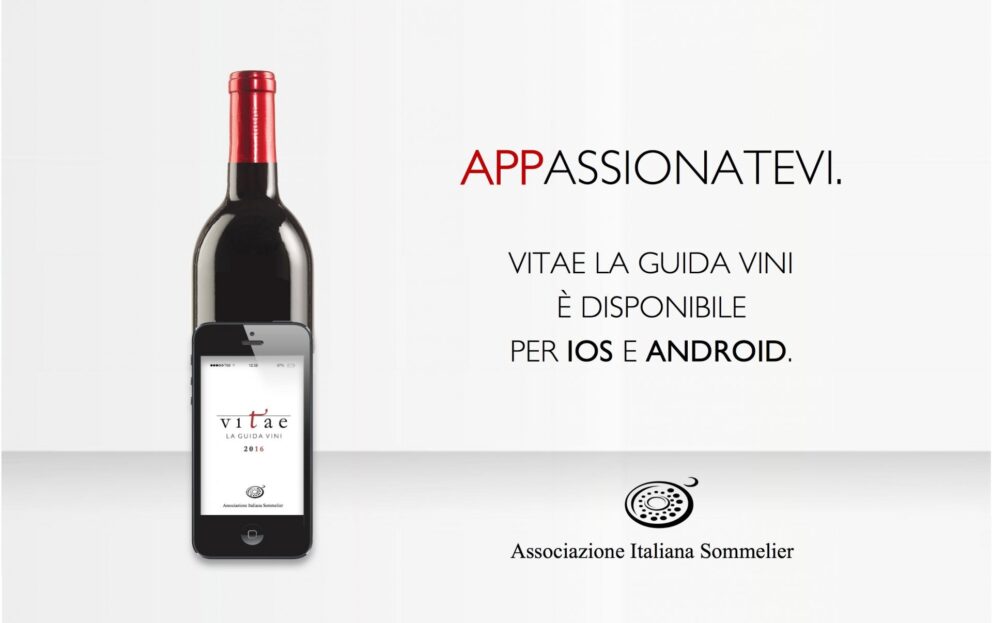 Vitae, la Guida Vini dell’Associazione Italiana Sommelier in versione digitale tra le App più vendute