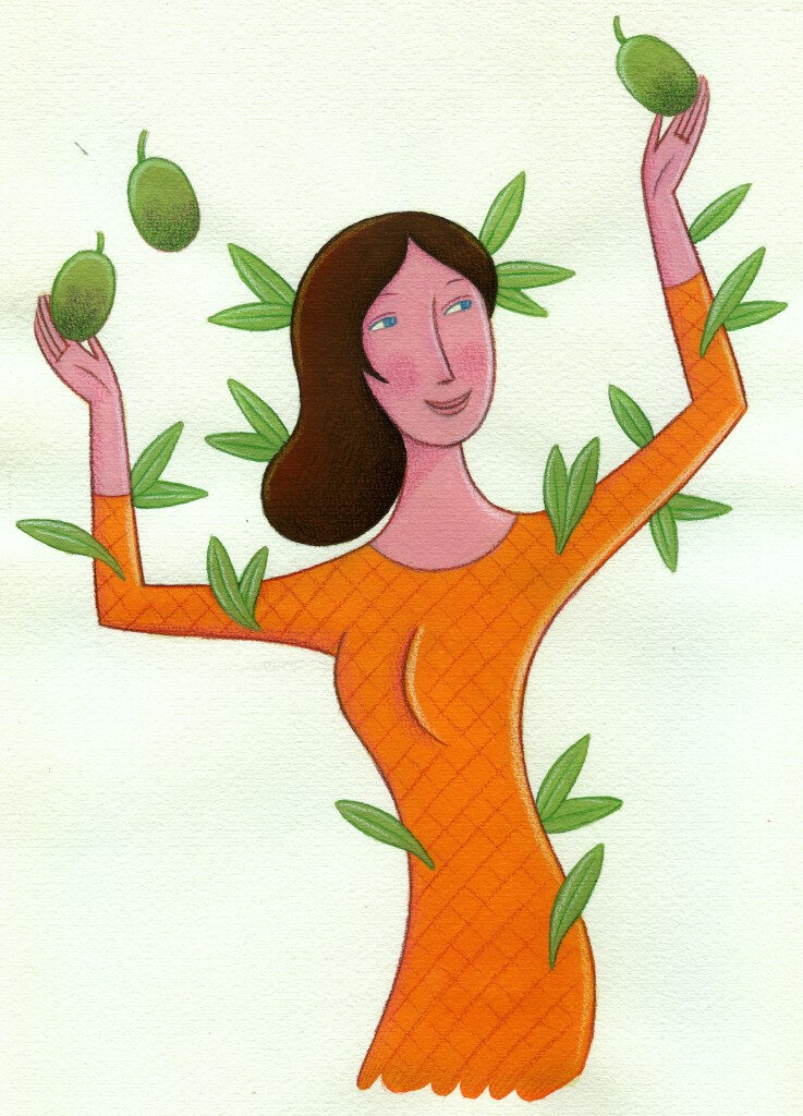La donna olivo