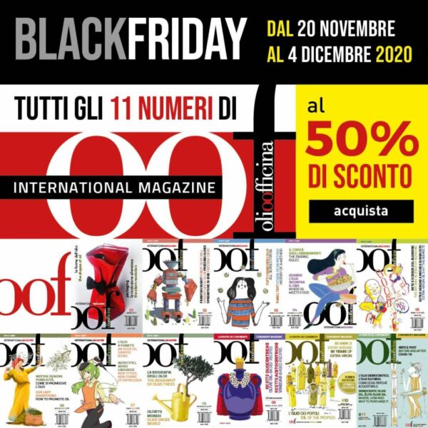 Il black friday è l’occasione per avere tutti gli undici numeri OOF International Magazine