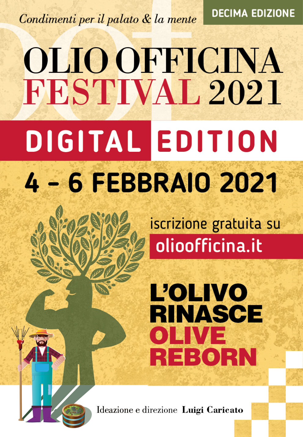 La decima edizione di Olio Officina Festival sarà in versione digitale