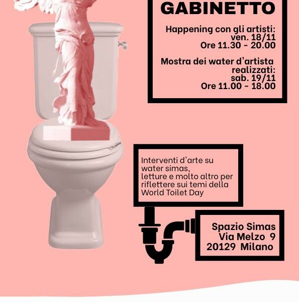 Si chiama “Happening in gabinetto” ed è l’evento per celebrare il World Toilet Day