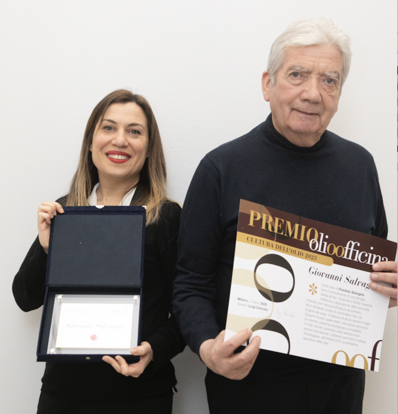 Il Premio Olio Officina Cultura dell’Olio 2023 a Giovanni Salvagno