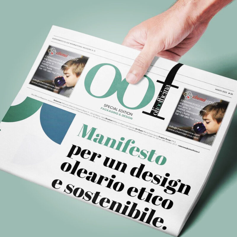 Manifesto per un design oleario etico e sostenibile