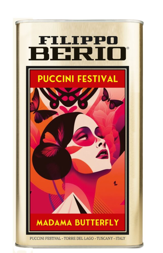 La lattina Filippo Berio dedicata a “Madama Butterfly” celebra arte, musica e cultura