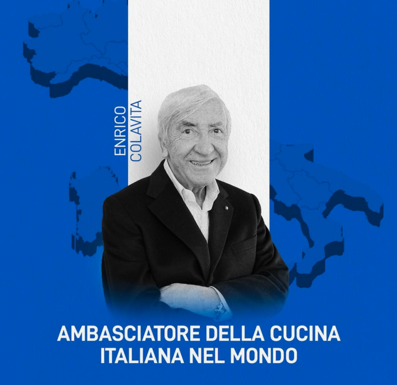 Enrico Colavita nominato Ambasciatore della cucina italiana nel mondo