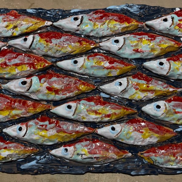 Le ceramiche di Frenz Cuttica a Olio Officina Festival 2025