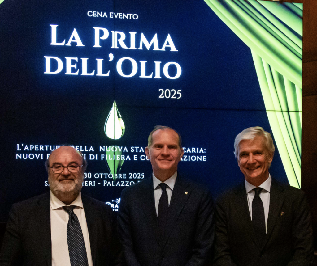 Da sinistra Tommaso Loiodice, Massimiliano Giansanti, Ignacio Silva 